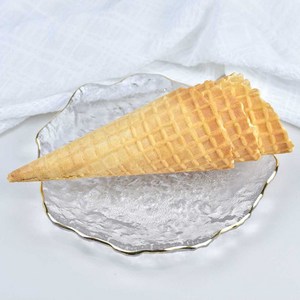 바삭한 와플콘 업소용 두꺼운 아이스크림 콘컵 과자, 중형 90개, 1개