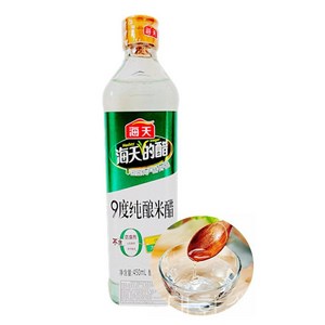 해천 9도 미추 450ml 쌀식초 바이추 백초 발효식초 중국식초, 1개