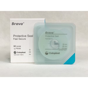 브라바 Protective Seal 장루샘방지 피부보호대 12035 두께 2.5mm 10개