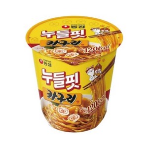 농심 누들핏카구리맛 40.5g, 6개