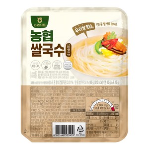 농협 우리쌀 쌀국수 시원멸치맛10개, 92g, 10개