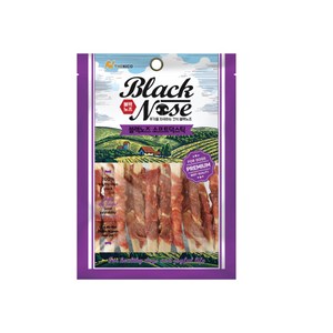 블랙노즈 애견껌 치킨 오리 말이 크런치 소프트 스틱 175g 강아지껌, 05_소프트덕스틱 160g, 1개