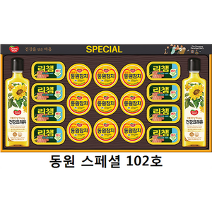 동원 스페셜 102호 선물세트 종합세트+쇼핑백포함, 1개