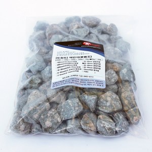 [토황토] 맥반석돌 굴림자갈 2kg / 4종 크기, (소)20~30mm, 1개