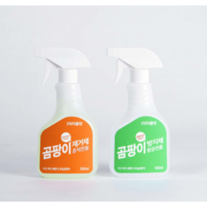 닥터클린 곰팡이제거제 500ml + 곰팡이방지제 500ml, 1세트