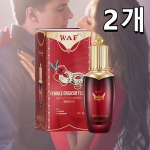 [비밀 배송 ] WAF 프리미엄 성인 윤활젤 러브 성인젤 수용성 커플부스터 부부 성인젤, 40ml, 2개