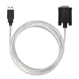 [이지넷유비쿼터스] USB-A 2.0 to RS232 시리얼 변환케이블 NEXT-340PL [1.8m], 1개