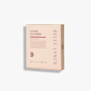 벨르랑코 리프팅 클레이 석고 마스크팩, 1세트, 4매입