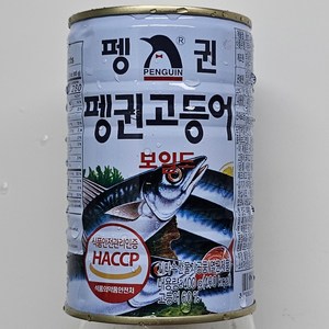 펭귄 고등어 통조림, 400g, 24개