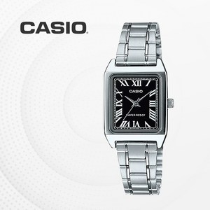 카시오 CASIO 메탈 빈티지 사각 여성 여자 손목시계 LTP-V007D-1B 커플 패션시계