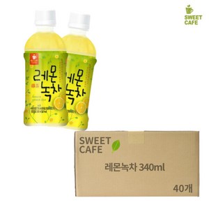 웰그린 레몬녹차 340ml 40개 (2BOX) 편의점음료수 머치바잉