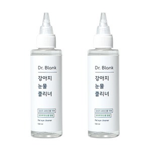 닥터블랭크 저자극 강아지 눈물 클리너, 100ml, 2개