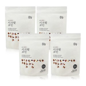 빅마마 시크릿코인 편안한맛, 80g, 4개