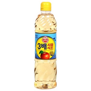 오뚜기 3배 사과식초, 900ml, 1개