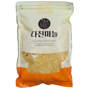 국내산 마늘 냉장 다진마늘 간마늘 당일제조, 1kg, 1개