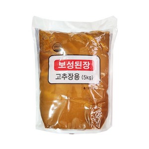 보성된장 고추장용 5kg 일식된장, 1개