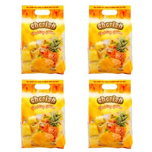 베트남 체리쉬 망고 젤리 푸딩 Cheish 850 g (파인 애플), 4개, 850g