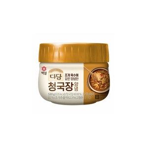 CJ제일제당 CJ 다담 청국장 양념 530g, 1개