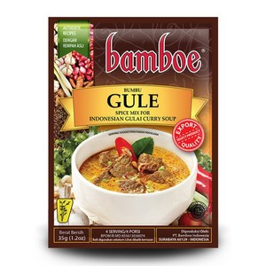 아시아푸드 밤보굴레 BAMBOE GULE INDONESIAN GULAI CURRY SOUP, 35g, 1개