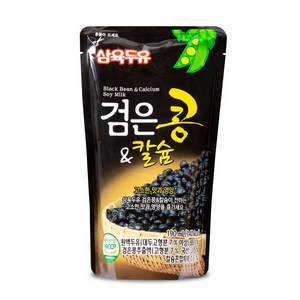 삼육두유 검은콩&칼슘 검은콩두유 파우치, 190ml, 40개