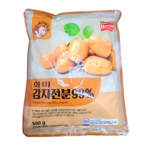 화미_감자전분(99%), 500g, 3개