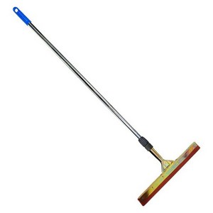 월드크린 고무 물기제거기 35cm + 스텐 자루 홀더형 세트, 혼합색상, 1세트