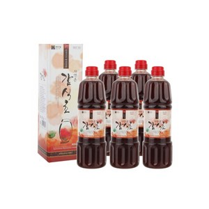 3년숙성 자연발효 감식초 (국내산 감 100%), 900ml, 3개