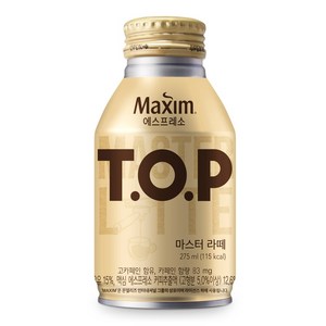 티오피 마스터 라떼, 275ml, 24개