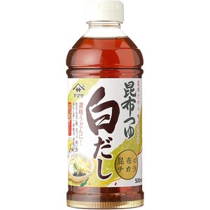 야마사 콘부 다시마 시로다시 육수 쯔유 500ml 12개