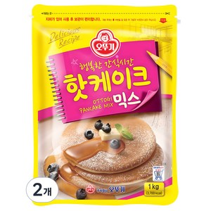 오뚜기 핫케이크 믹스, 1kg, 2개