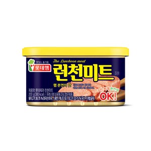 롯데햄 런천미트, 200g, 1개