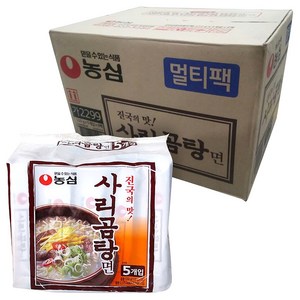 농심 사리곰탕면 110g, 40개