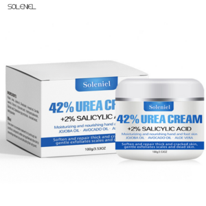 Soleniel 유레아 UREA 크림 42% 요소 크림 건조 방지 보습 손 발, 2개, 1개입, 100g