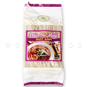 베트남쌀국수 건면 DUYANH BUN BO HUE 분보후에 1.8mm 라이스버미셀리 WORLDFOOD, 300g, 1개