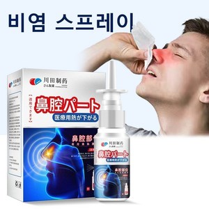 코 케어 스프레이 재채기 코감기 코막힘, 1개, 30ml