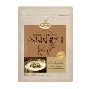 쉐프원 사골곰탕 분말, 500g, 10개