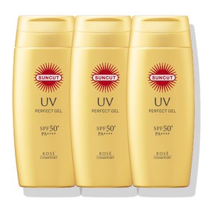 코세 선컷 울트라 UV 선크림 젤 SPF50+ PA++++, 120g, 3개