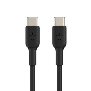 벨킨 부스트업 USB C to C타입 고속 충전케이블 CAB003bt 1m, 블랙, 1개