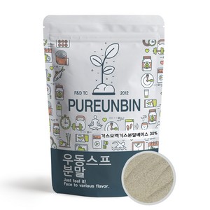 푸른빈 우동 스프 분말, 1개, 300g