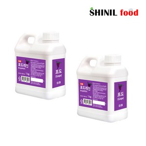 신일푸드 선인 포도레진 1kg X 두개, 2kg, 1개