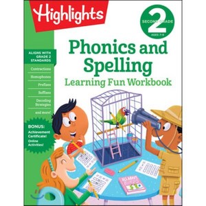 Second Gade Phonics and Spelling, Highlights Leaning