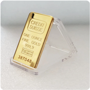 1 Oz Credict Suisse 골드바 모형 Gold Plated Bar