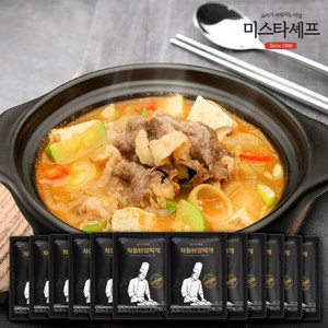 미스타셰프 차돌된장찌개 500g, 12개