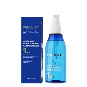 컨텐트리 두피 얼음 토닉 스칼프 수딩 케어 트리트먼트 120ml, 3개, 1개