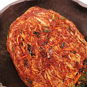 경자네 국내산 전라도 맛있는 수제 배추 포기 김치, 1kg, 1개