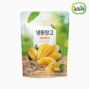 뉴뜨레 냉동 망고 다이스, 1kg(1개), 1개