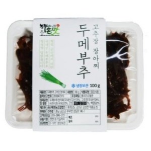 두메부추 고추장 장아찌, 100g, 1개