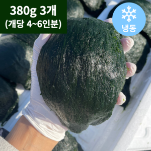 아빠매생이 장흥 내저 찰 햇매생이 생산자직배송 진공포장, 380g, 3개