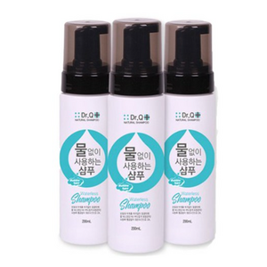 닥터큐 물없이 사용하는 버블타입 샴푸, 200ml, 15개