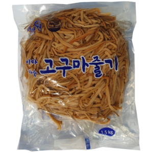 새마원 비타 자숙 고구마줄기 1.5kg, 1개